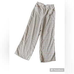 HYFVE Checkers Plaid Flannel Pants Size Small